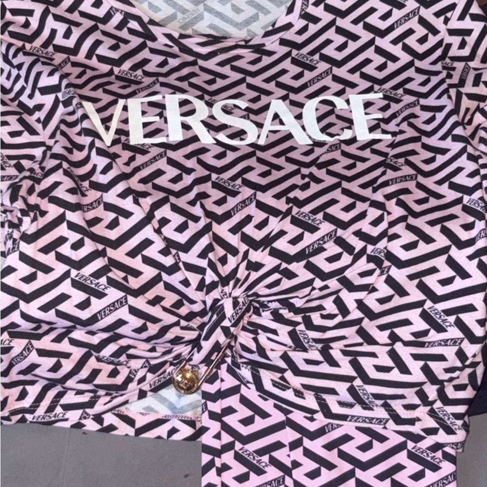 Brand New- Versace set of pants 42 and top 44
